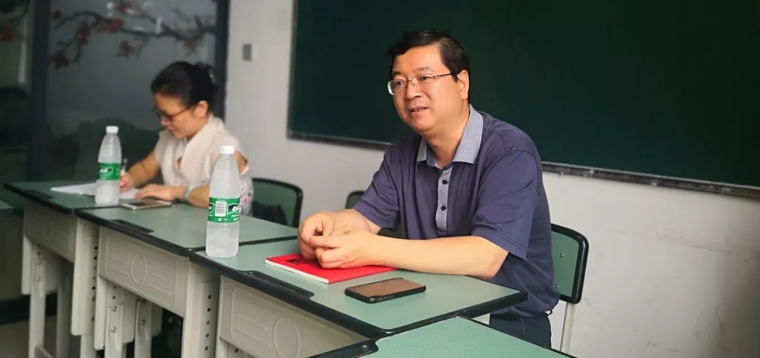 教育部教科院領導蒞臨我?？疾煺{(diào)研
